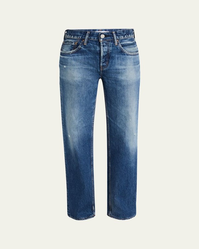 Ridgefield Straight Low-Rise Jeans